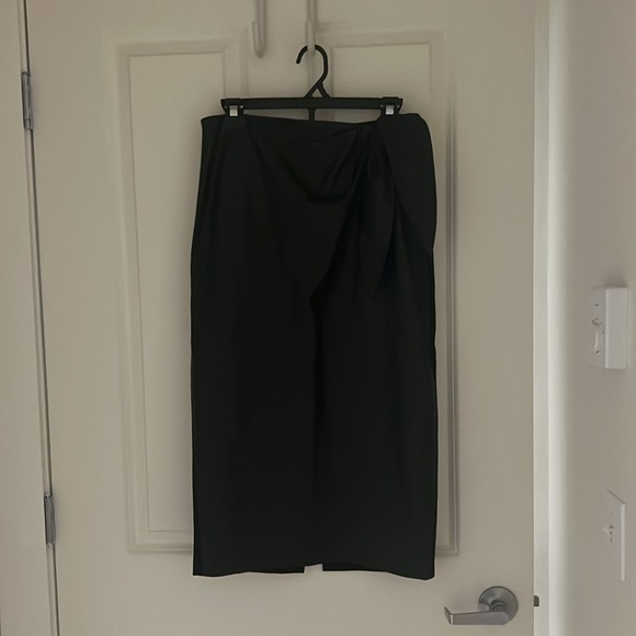 Diane von Furstenberg Lamb Leather Skirt - Picture 3 of 11
